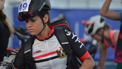 بسملة السلاموني تودع الترياثلون بعد استبعادها فى طوكيو2020