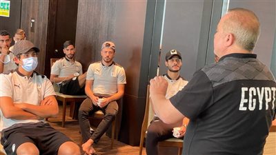 محاضرة بالفيديو للاعبي المنتخب الأولمبي لكرة القدم قبل مواجهة أستراليا بـ طوكيو2020