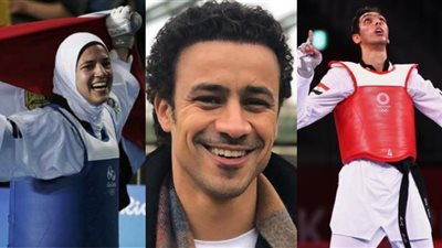 أحمد داوود يهنئ هداية ملاك وسيف عيسى بالبرونزية: 