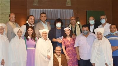 وزيرة الثقافة تشهد 