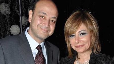 عمرو أديب ولميس الحديدي في إجازة شهرًا من الإعلام