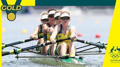 طوكيو 2020.. أستراليا تحصد ميدالية ذهبية جديدة في التجديف الرباعي للسيدات