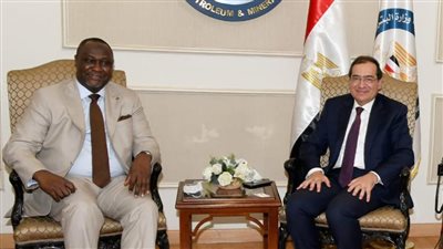 الملا يبحث مع رئيس مؤسسة التمويل الإفريقية التعاون في مشروعات البتروكيماويات