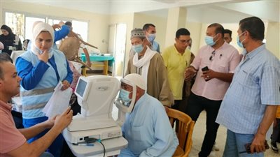 إجراء الكشف الطبي على 600 مريض ضمن مبادرة 