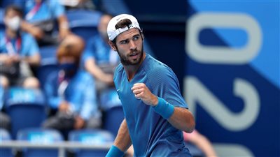 طوكيو 2020.. كارين خاشانوف يتأهل للمرة الأولى في تاريخه لنهائي التنس