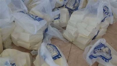 ضبط كميات كبيرة من الأرز والجبن غير صالح للاستهلاك الآدمي بسوهاج