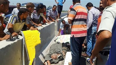 مصرع 3 أشخاص إثر اصطدام توكتوك بميكروباص في الدقهلية