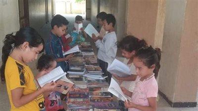 افتتاح منفذ بيع كتب بقصر ثقافة مغاغة