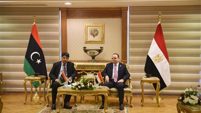 النائب العام يستقبل نظيره الليبي بمكتبه في القاهرة
