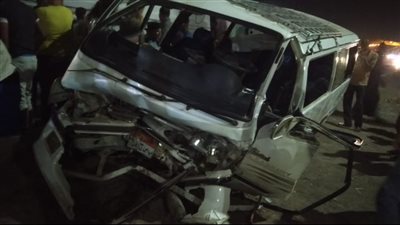 مصرع وإصابة 7 أشخاص في حادث انقلاب سيارة بالبحيرة