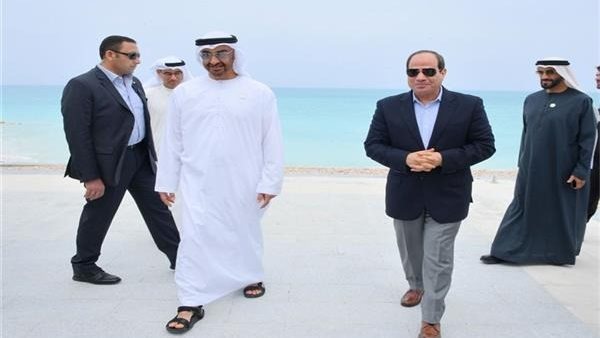 السيسي وربن زايد