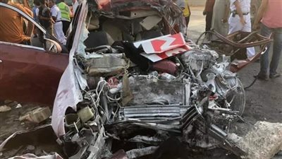 مصرع 3 من عائلة واحدة في حادث بطريق الإسماعيلية الصحراوي