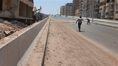 مصدر يكشف حقيقة سقوط أجزاء من عقار أعلى كوبري ترسا بمنطقة الهرم