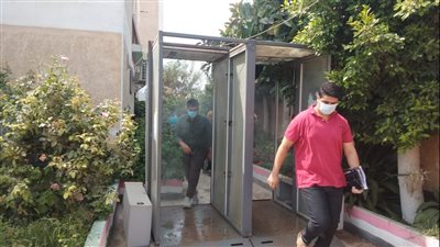 فرحة بين طلاب الثانوية العامة في البحيرة عقب انتهاء امتحان الجيولوجيا