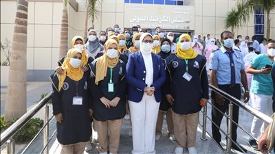 وزيرة الصحة: تسجيل 85% من سكان محافظة الأقصر بمنظومة التأمين الصحي الشامل