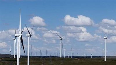 تشغيل أول 20 توربيد بمحطة رياح غرب بكر لإنتاج الطاقة النظيفة برأس غارب