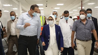 وزيرة الصحة: تقديم 800 ألف خدمة طبية للمنتفعين بمنظومة التأمين الصحي الشامل بمحافظة الأقصر 