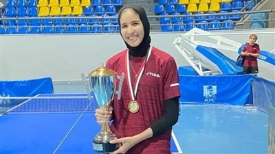 لاعبة الأولمبي تتوج ببطولة الجمهورية تحت 15سنة في تنس الطاولة
