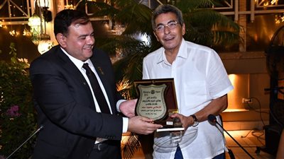 نادي روتاري كايرو بلاتينيم يُكرم محمود سعد عن مشواره الإعلامي (صور)