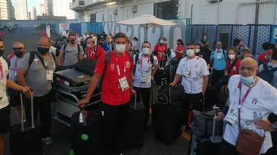 طوكيو 2020.. لاعبو تنس الطاولة والسلاح بالبعثة المصرية يغادرون اليابان 