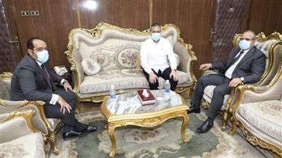 محافظ المنوفية يستقبل رئيس جامعة الدلتا التكنولوجية الجديد