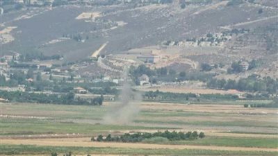 بسبب قصف إسرائيلي.. حريق في منطقة سهل الخيام اللبنانية