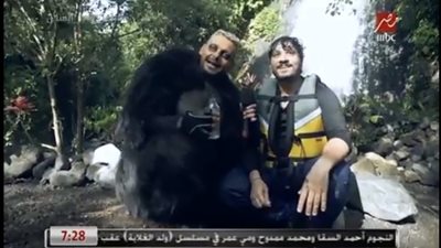 مصطفى حجاج هاربا من رامز جلال: “سيبوني أخد نفسي أنا أتعورت” (فيديو)