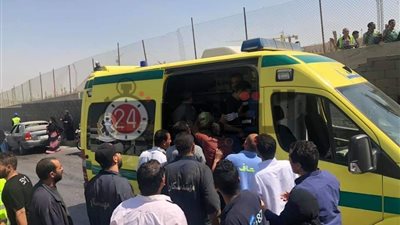 خاص.. تفاصيل انفجار عبوة ناسفة استهدفت أتوبيس سياحى بجانب المتحف الكبير بالجيزة (صور وفيديو)