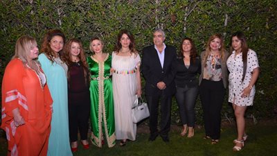 نجوم الفن والإعلام يلتقون علي مائدة سحور الفنانة ميرا يوسف