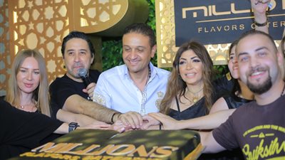 المنتج أحمد أيوب وخبيرة الطهى داليا مطر يحتفلان بإطلاق شركتهما “millions catering” بحضور نجوم الفن والإعلام