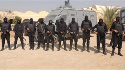 الأمن يتصدى لهجوم إرهابي على أحد الأكمنة بشمال سيناء