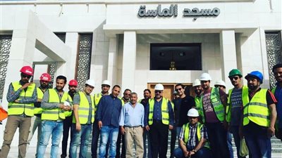 بعد الانتهاء من إنشاءه.. افتتاح مسجد الماسة في العلمين قريبا