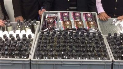 جمارك مطار برج العرب الدولي تضبط تهريب كمية من الأدوية البشرية