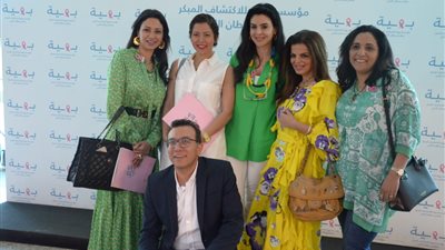 زينب بشير تجمع لقاء الخميسي وشيرين رضا في رحلة لدعم بهية في السويس