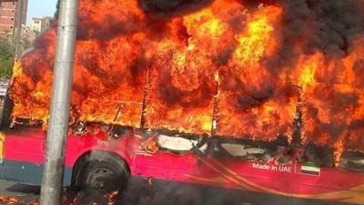 عاجل.. حريق أعلى محور 26 يوليو والحماية المدنية تنتقل لمكان الحادث