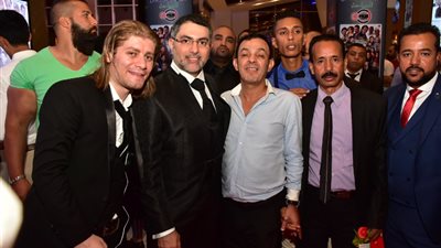 نجوم الفن يحتفلون مع علاء مرسي بالعرض الخاص لـ”قهوة بورصة مصر” (صور)