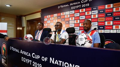 المؤتمر الصحفي للمدير الفني لمنتخب الكونغو الديمقراطية