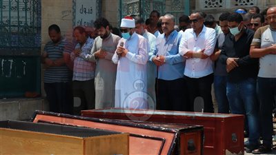 أبرز المشاهد في جنازة الفنانة فتحية طنطاوي