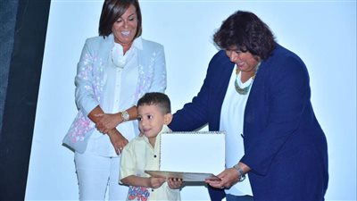 شاهيناز العقاد منتجة فيلم ريش: سعيدة بتكريم وزيرة الثقافة (صور)