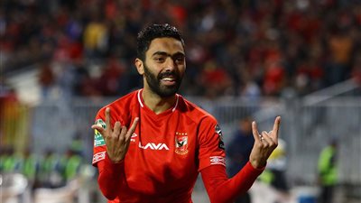 مران الأهلي| حسين الشحات يكتفي بجلسة علاج طبيعي في الجيم