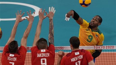 روسيا تقصي البرازيل وتتأهل لنهائي كرة الطائرة بأولمبياد طوكيو 2020