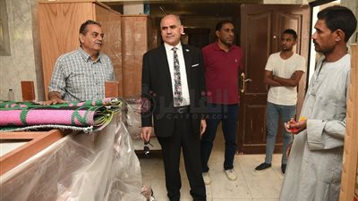 تجهيز 4 عمارات سكنية لطلاب جامعة الأقصر بطيبة (صور)