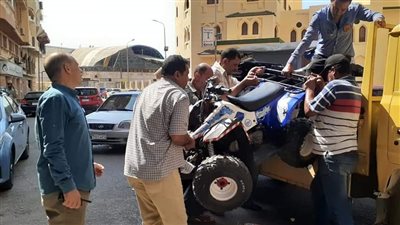 التحفظ على 3 بيتش باجي خلال حملة مكبرة بشاطئ بورسعيد (صور)