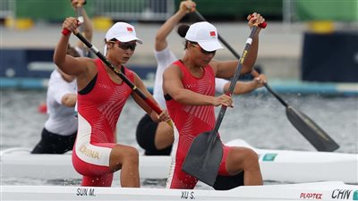 الصين تفوز بالميدالية الذهبية في سباق الزورق للسيدات 500 متر بأولمبياد طوكيو2020