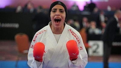 طوكيو 2020.. فريال أشرف تفوز على بطلة الصين وتتصدر مجموعتها في أول مباراة بمنافسات الكاراتيه