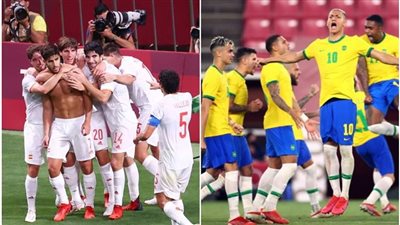 تعرف على مواعيد مباريات اليوم السبت 7-8-2021 والقنوات الناقلة.. إسبانيا ضد البرازيل