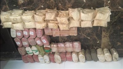 حبس 22 تاجر مخدرات بحملة أمنية بطوخ