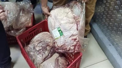 ضبط 155 كيلو جرامًا من اللحوم الفاسدة قبل بيعها للمواطنين بسوهاج