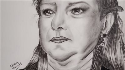 طفلان موهوبان بدمياط يودعان دلال عبد العزيز بـ بورتريهات مميزة