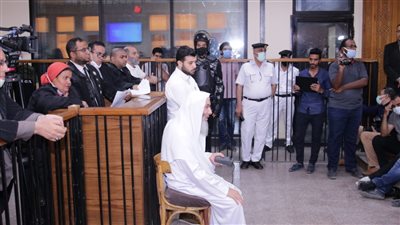 حضور إعلامي بجلسة سماع شهادة الشيخ محمد حسان بقضية داعش إمبابة